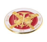 Hohopeti Pin Conmemorativo de Balanza Justicia de Metal Elegante Diseño Único, Accesorio Legal Adecuado para Celebraciones y Reuniones Jurídicas
