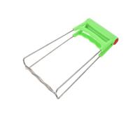 Hohopeti Pinzas de Cocina de Acero Inoxidable 2 Piezas, Agarrador Anti-quemaduras para Platos y Ollas Calientes, Diseño Plegable Mango Antideslizante para Uso Seguro en Hogar y