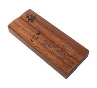 Hohopeti Pisapapeles de Madera Maciza 18 Cm, Juego de 2 Unidades para Caligrafía China, Herramienta Manual para Estudio y Arte, Prensa de Papel Decorativa para Sala de Estudio y