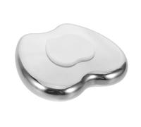 Hohopeti Placa de desguace Facial masajeador de herramienta para raspar metales masajeador de masaje facial herramienta de masaje de raspado guasha cara guasha Acero inoxidable Plata