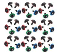 Hohopeti Plastic Safety Eyes For Crafts with Washers Round Toy Eyes For DIY Crochet Dolls Stuffed Animals Puppets and Bear Making