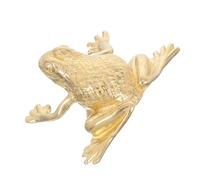 Hohopeti Pomo de Puerta de Latón Vintage Forma de Rana Tirador Decorativo Chino para Armarios y Cajones Manija Feng Shui de Estilo Retro para Muebles de Dormitorio y Cocina Herraje