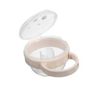 Hohopeti Porta Chupetes Portátil para Caja de Almacenamiento Higiénica y Protectora Diseño Compacto con Gancho para Viaje y Uso Diario