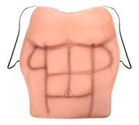 Hohopeti Prenda Muscular Falsa para Hombre Accesorio para Cosplay de Silicona EVA Talla Única 4 Piezas de Pecho Abdominal Adecuado para Fiestas Temáticas Disfraces de Halloween y