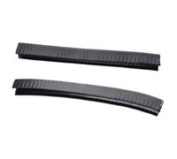 Hohopeti Protector Anticolisión para Patineta 1 Par Negro de Goma