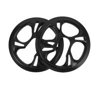 Hohopeti Protector de Plato de Bicicleta 42 Dientes 5 Orificios, Cubierta Protectora para Cadena de Bici Montaña y Piñón Fijo, 2 Unidades, Accesorio Resistente para Ciclismo Outdoors