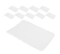 Hohopeti Protector de Suela Transparente Autoadhesivo para Zapatos, 10 Unidades Cortables, Almohadillas Antideslizantes y Silenciosas para Suela, Resistentes al Desgaste, Uso