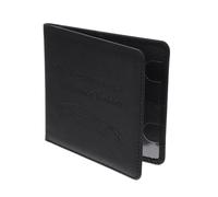 Hohopeti Protector para Documentos de Coche Multifunción Funda para Registro y Seguro Tarjetero Compacto de Piel Negra para Interiores Accesorio para Hombres y Mujeres
