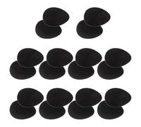 Hohopeti Protectores de Tacón Alto Antideslizantes 3Mm Gruesos Almohadillas Antidesgaste para Antepié y Talón 10 Pares Ovalados para Zapatos de Mujer Amortiguación Silenciosa para Uso