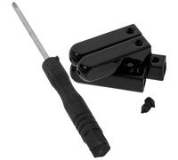 Hohopeti Puntas Metálicas para Cordones de Zapatos Negras, Accesorios Duraderos para Reparación de Calzado, Consejos Decorativos DIY para Lazos de Zapatos, Set de 1 Juego Color Aleatorio