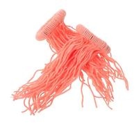 Hohopeti Recolector de Huevos para Peces 2 Piezas Hierba Marina Artificial Flotante Rosa, Escondite Flotante para Cría de Peces, Accesorio para Tanques de Cría y Reproducción