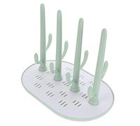 Hohopeti rejilla de drenaje porta biberones soporte para secar biberones biberón portavasos creativo estante de secado de botellas de leche Retirable posavasos chupete Secadora bebé AbS