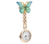 Hohopeti Reloj de Bolsillo Colgante para Enfermeras, Clip y Esfera Visible, Adecuado para Ambientes Hospitalarios y Estudiantes de Medicina