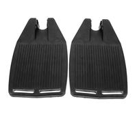 Hohopeti Reposapiés para Sillas de Ruedas Pedal Elevable de Plástico Abs Resistente Diseño Antideslizante para Seguridad y Fácil Instalación Repuesto Ligero y Duradero para Movilidad