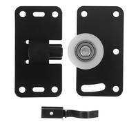 Hohopeti Rodillo para Puertas Correderas de Armario Pequeño, Polea Deslizante de Metal Cojinete de Rueda, Accesorio para Herrajes de Ventanas y Muebles, Funcionamiento Silencioso y