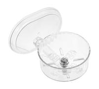 Hohopeti Rueda de Hámster Silenciosa Transparente 15 Cm con Soporte Estable, Rueda de Ejercicio para Jerbos y Pequeños Roedores, Accesorio Fitness para Jaulas de Animales Pequeños