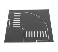 Hohopeti Señales de Tráfico de Juguete Detalles Realistas, Modelo de Carretera de Plástico para Construcción de Escenas Educativas y Juegos Interactivos