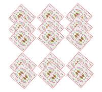 Hohopeti Servilletas Navideñas Desechables 100 Unidades Estampado Festivo para Decoración de Mesa y Fiestas de Navidad Servilletas de Papel para Almuerzo y Reuniones Navideñas