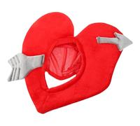 Hohopeti Sombrero Gracioso Forma de Corazón, Tocado para Fiesta y Disfraces Temáticos, Accesorio para Fotos San Valentín, 1 Unidad, Material Duradero para Eventos y Carnavales