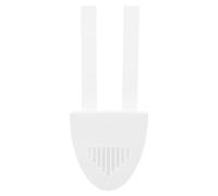 Hohopeti Soporte Colgante para Tabletas Limpiadoras de Inodoros, Organizador Plástico de Color Claro 17,5 X 7,5 X 2,5 Cm para Tanque, Accesorio para Baño y Mantenimiento Eficaz