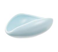 Hohopeti Soporte de Cerámica Azul para Cucharas de Cocina, Reposacucharas Resistente a Altas Temperaturas, Accesorio Pequeño para Estación de Café y Comedor, Portacucharas Seguro