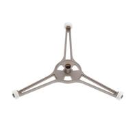 Hohopeti Soporte Giratorio para Microondas Anillo de Rodamiento para Plato de Vidrio Accesorio Resistente de Plástico Instalación Rápida sin Herramientas Soporte de Repuesto para Bandeja de