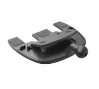 Hohopeti Soporte para Teléfono y Ranura para CD de Coche con Articulación | Brazos Engrosados y Acolchados, Montaje sin Ruido, Mano, Adecuado para Conductores Profesionales