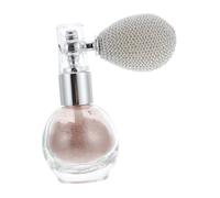 Hohopeti Spray Iluminador Corporal Purpurina, Pulverizador de Polvo Brillante en Botella de 3 Oz, Color Nude para Maquillaje, Fiesta y Uso Personal, Rociador de Brillo para Cara, Cuerpo