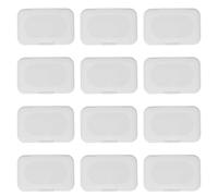 Hohopeti Tapa Abatible de Plástico Reutilizable para Toallitas Húmedas de Ñiño, Compatible Múltiples Marcas, Sellado Hermético Antideslizante, Tamaño 120x77 Mm, Adecuado para Cuidado