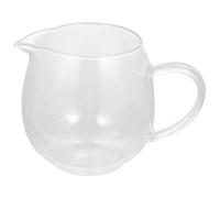 Hohopeti Taza de Té de Vidrio Resistente al Calor Asa Ergonómica y Fácil de Limpiar, Distribuidor de Té Adecuado Hogar y Oficina