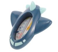 Hohopeti Termómetro de Baño para Ñiño Recién Nacido, Medidor Preciso de Temperatura del Agua, Pantalla Clara, Uso en Bañera y Ambiente Doméstico, Diseño Avión Azul para Seguridad Infantil