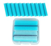 Hohopeti Tiras Autoadhesivas para Pestañas Postizas Transparentes Pegamento en Barra sin Agua 2 Cajas 10 Tiras por Caja para Maquillaje de Ojos Aplicación Rápida y Segura Uso Diario