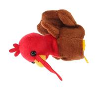 Hohopeti Títere de Dedo Pavo Suave para Muñeco de Mano Portátil para Contar Cuentos Casa y Escuela Juguete Educativo para Grupo y Desarrollo de Habilidades Comunicativas