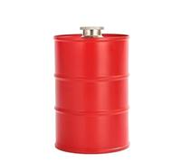 Hohota Water Bottle Portable Stainless Steel Hip Flask 750ml - Leakproof Outdoor Liquor Flask For Whisky Wine(Rojo)