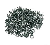 HOHOVYVY 100 clavos de repuesto de acero para crampones zapatos antideslizantes para nieve y hielo para senderismo, zapatos de trabajo y botas de invierno para modelos comunes (Steel cleats)