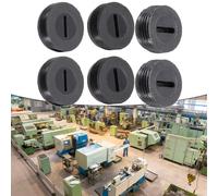 HOHOVYVY 2 tapas de escobillas de carbón para taladro y amoladora angular | Tapa de cepillo de carbón para portaescobillas, diámetro 13 - 22 mm, plástico, para herramientas eléctricas (16 mm)
