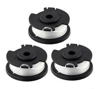 HOHOVYVY 3 bobinas de Hilo de Repuesto para desbrozadora para Einhell GE-CT 18/28 Li y GE-CT 18/28 Li TC, Bobina de Repuesto de Nailon para desbrozadora para Einhell