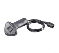HOHOVYVY Cabrestante eléctrico con cable, mango de control de 3 pines, carcasa de ABS, 300 cm de longitud, 12 V-48 V, para vehículos todoterreno y todoterreno