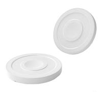HOHOVYVY Cargador inalámbrico magnético 6 en 1 con soporte para teléfono para iPhone y Samsung, material ABS, 7 x 7 x 3 cm, color blanco y negro, ideal para viajes (blanco)