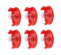 HOHOVYVY CMZST120SC Cubierta para cortafilamentos compatible con Craftsman CMCST900/910/915/CMEST920 Serie 6/12 tapas + 6/12 muelles de ABS para jardinería (6 unidades)