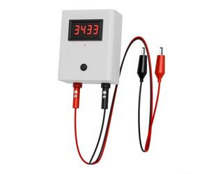 HOHOVYVY Comprobador digital de tensión CA/CC para MOSFET y componentes, rango de prueba 0 - 3700 V, batería de litio portátil, pantalla precisa para mantenimiento y control de calidad