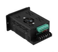 HOHOVYVY Convertidor de frecuencia VFD, 220 V, entrada monofásica a 220 V, salida trifásica, control del motor 0-99 Hz con indicador digital para instalaciones industriales (UX-52-100-120W)