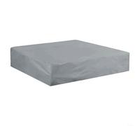 HOHOVYVY Cubierta impermeable cuadrada para jacuzzi, cubierta de piscina 220 x 220 x 30 cm funda protectora con cordón