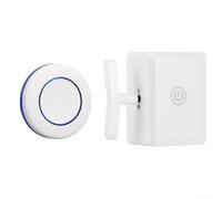HOHOVYVY Interruptor de luz inalámbrico, mando a distancia inalámbrico, dispositivo de apagado automático de luz