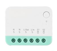 HOHOVYVY Interruptor inteligente WiFi con mate, control remoto de 10 A, IEEE 80211b/g/n, compatible con Sonoff MINIR4M, para Smart Home en la oficina y el hogar DIY