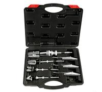 HOHOVYVY Juego de 7 herramientas de bruñido de cilindro de 3/4 a 7 pulgadas, herramienta de lijado de metal ajustable, resistente a la corrosión para coches, motocicletas, motores pequeños