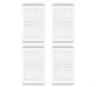 HOHOVYVY Juego de filtros HEPA de repuesto para ECOVACS para DEEBOT X8 Pro para Omni/X8 Pro Plus/X9 Pro para Omni/T80 para Omni 4 piezas ABS para aire limpio en casa