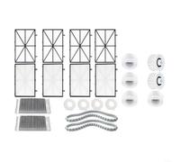 HOHOVYVY Juego de piezas de repuesto para robot Dolphin con placas de filtro, cepillos, anillos de escalada, cintas de correr, rueda guía