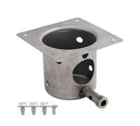 HOHOVYVY Olla de repuesto de hierro pesado para barbacoas Traeger/Pit Boss/Z Grills, moldeado integrado, fácil intercambio, para barbacoa al aire libre (A)