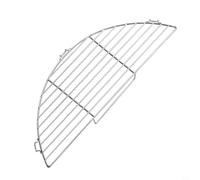 HOHOVYVY Parrilla redonda de acero inoxidable para parrilla eléctrica Charbroil para una distribución uniforme del calor, 41,8 x 16 cm
